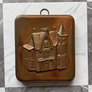 Vintage Copper Mold Wall Hanging